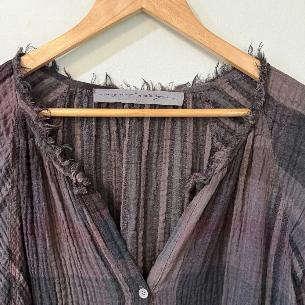 Raquel Allegra Caftan Dress Size Small/ 1 Lagenlook Shift  Bohemian Oversized